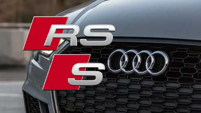 What's the difference between Audi S and RS?