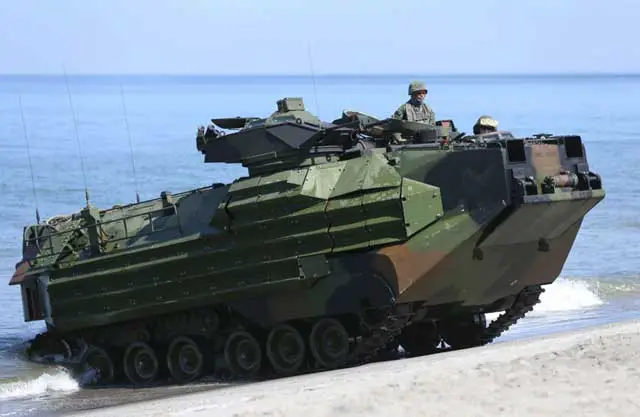 Лучшие военные машины-амфибии: AAVP-7A1