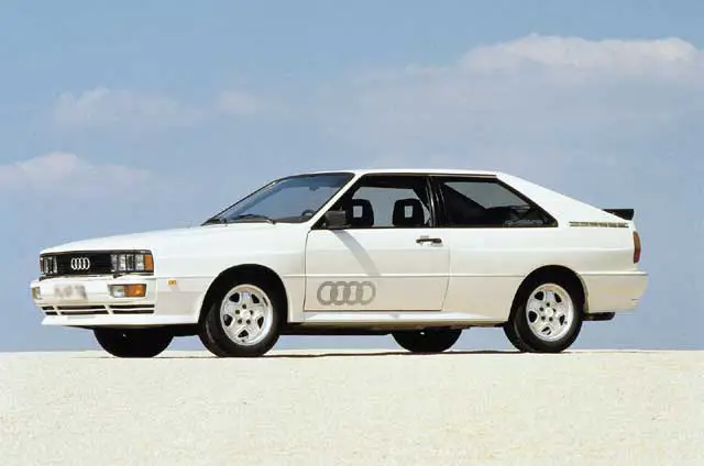 Топ-10 лучших автомобилей Audi всех времен: Quattro 20V