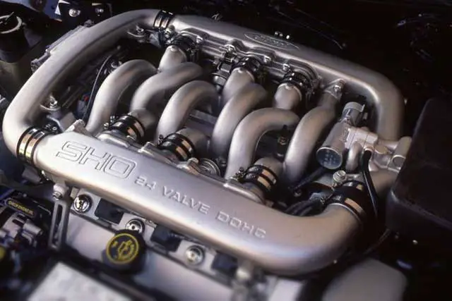 7 лучших двигателей Ford V6: Двигатель Ford SHO V6