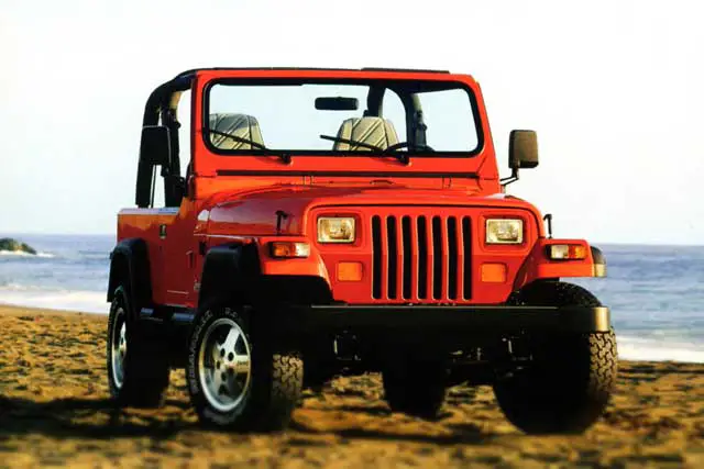 10 лучших моделей Jeep всех времен: 10. Jeep Wrangler YJ 1987–1995 годов.