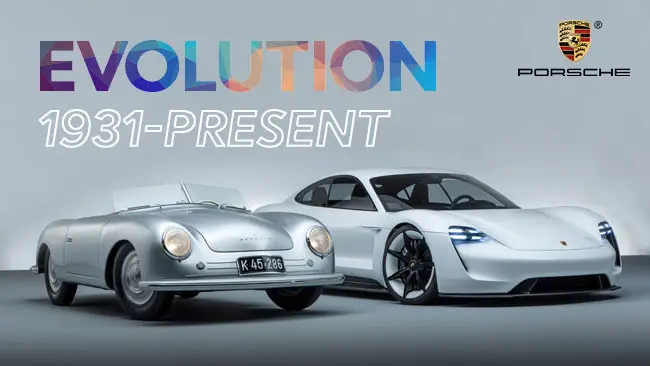 Porsche Evolution: 1931 - настоящее время